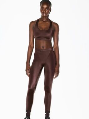 NikeSkims Shine V-LINE 26" LEGGING, Phoenix, Small, NWT